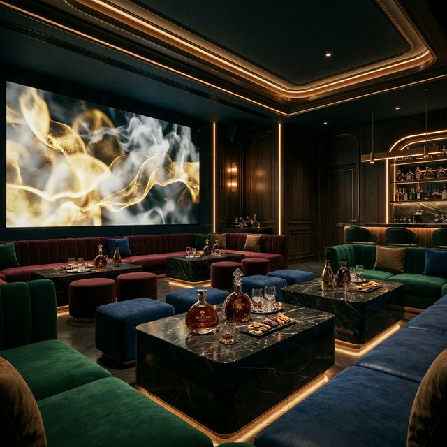 철산 가라오케 프리미엄 VVIP 라운지 실제 시설